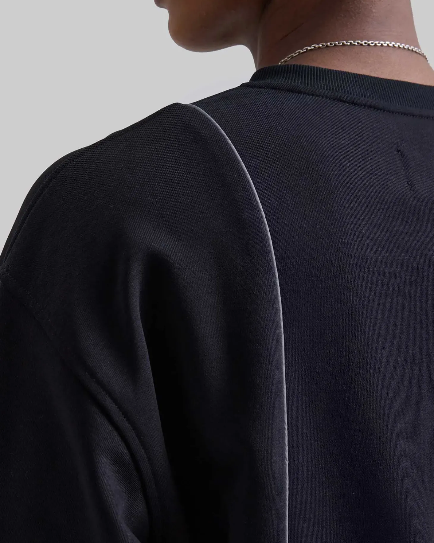 Reflective Stripes Sweatshirt Set