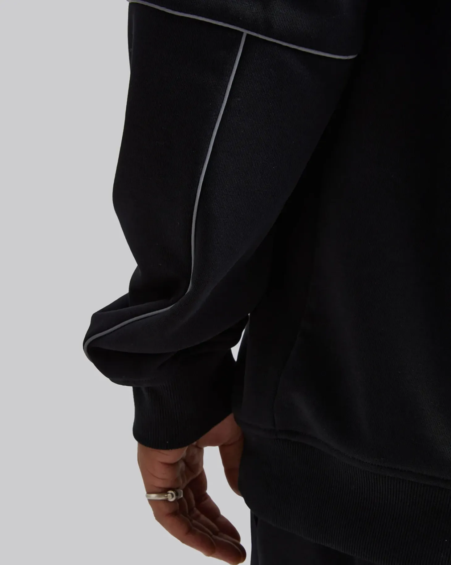 Reflective Stripes Sweatshirt Set