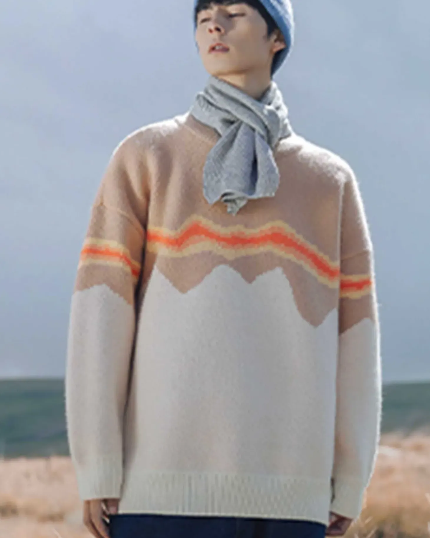 Relaxed Round Neck Jumper