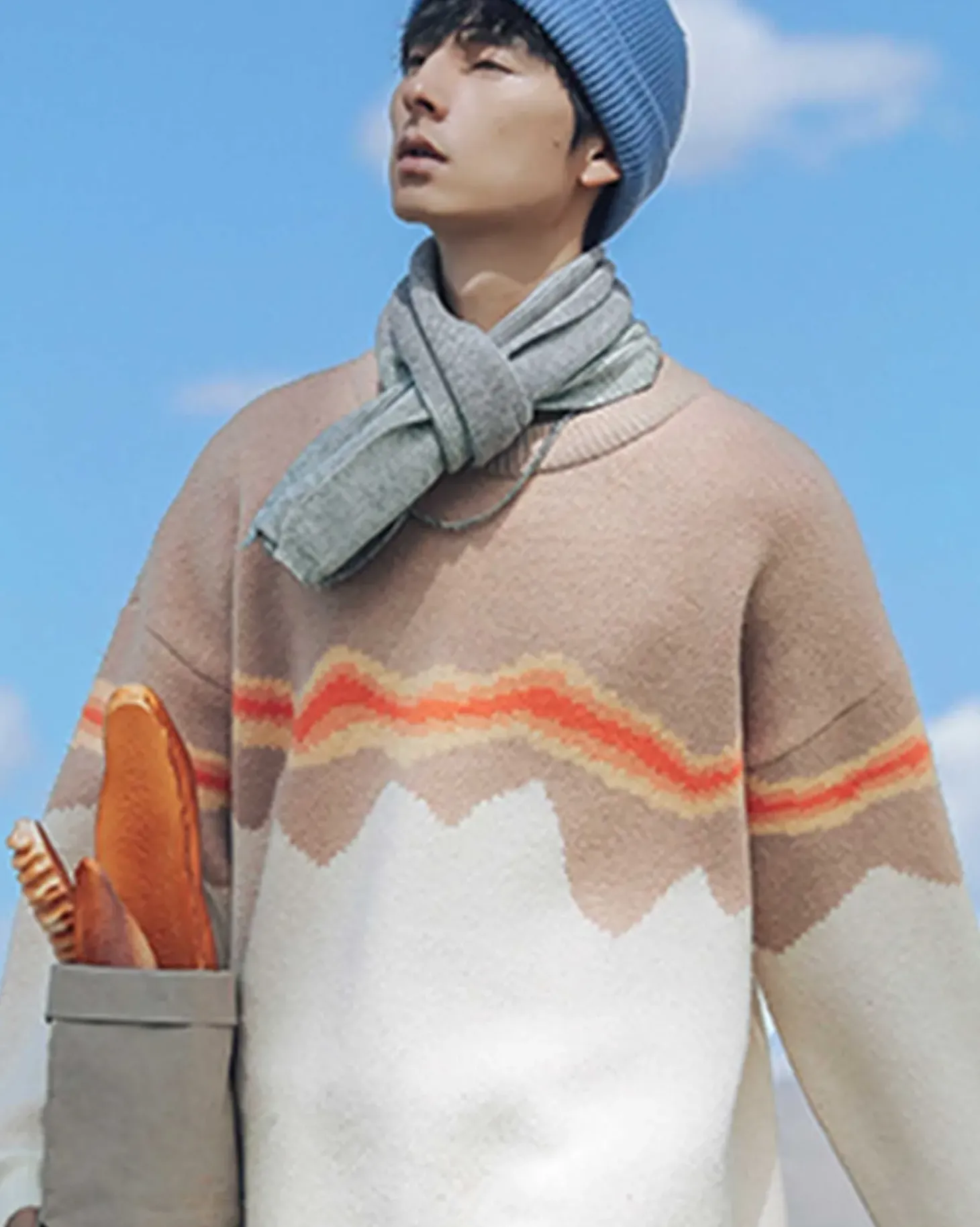 Relaxed Round Neck Jumper