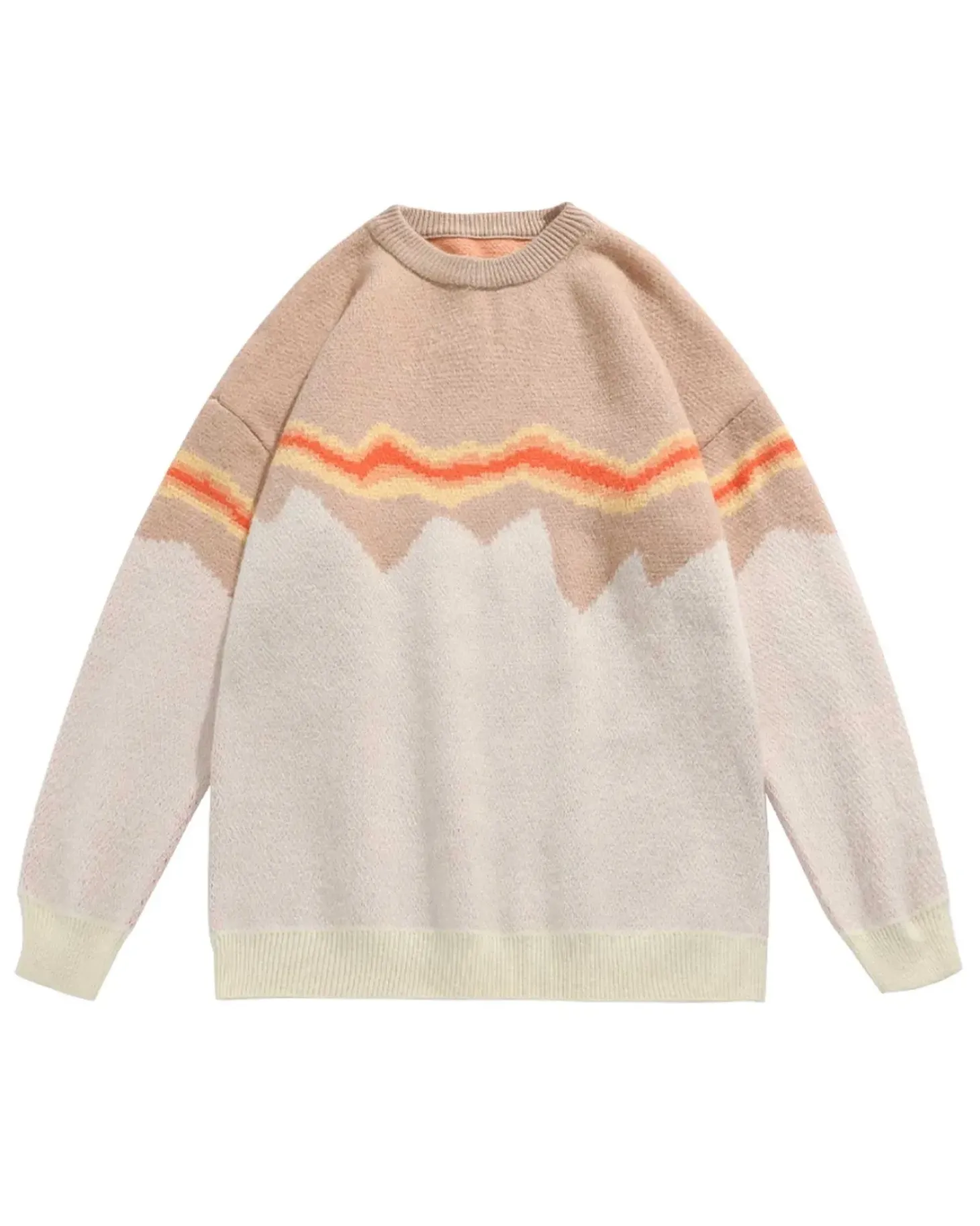 Relaxed Round Neck Jumper
