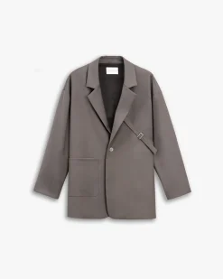 Side Strap Blazer Set