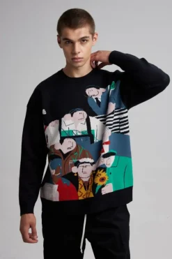 Sweatshirt With Graphics Set