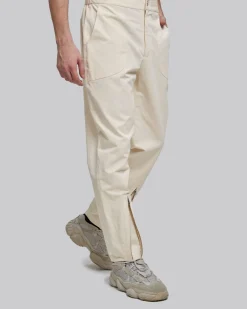 Tapered Pants With Shin Zippers
