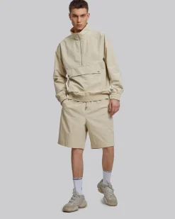 The Beige Windbreaker