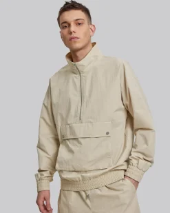 The Beige Windbreaker Set