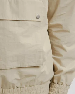 The Beige Windbreaker Set