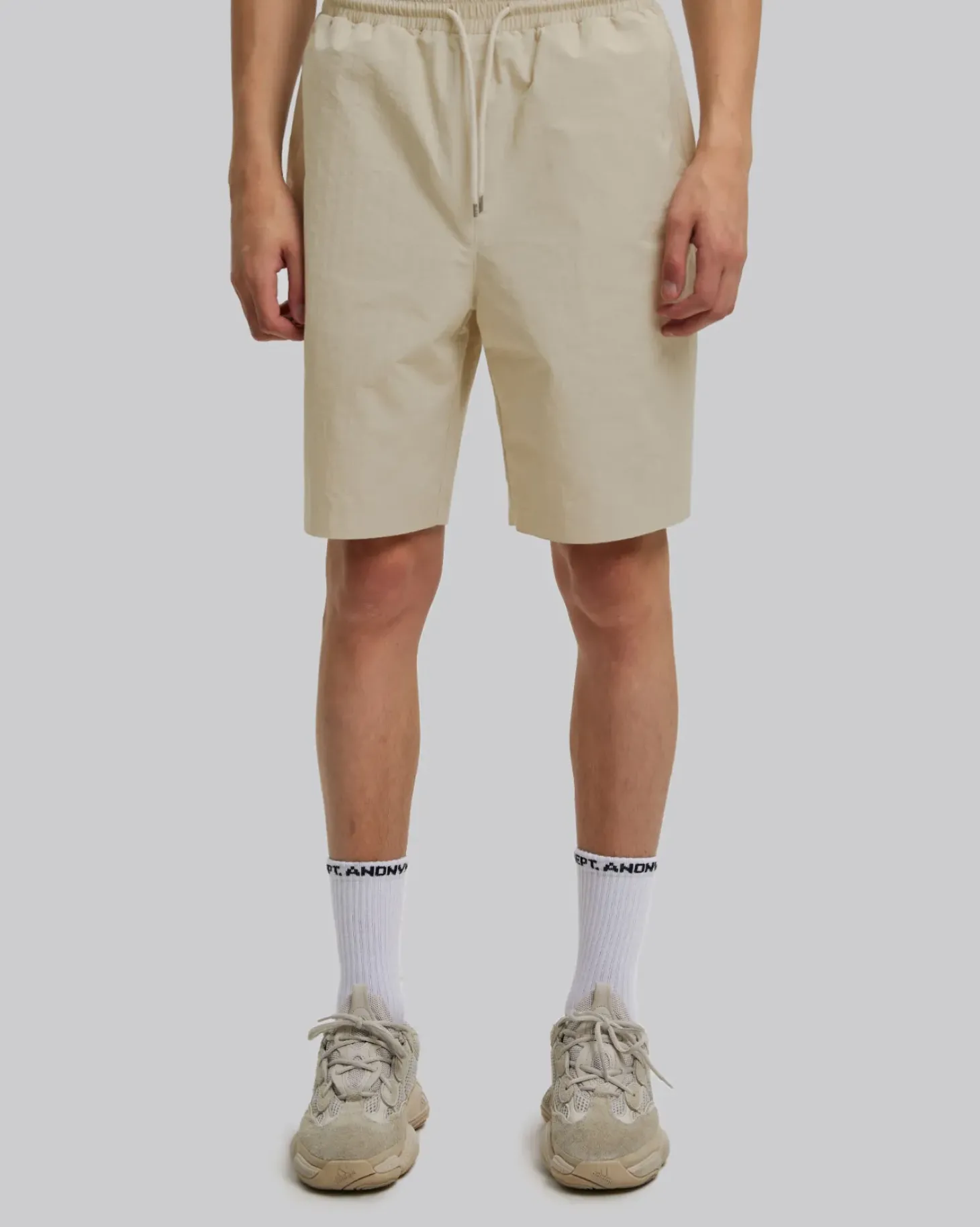 The Beige Windbreaker Set