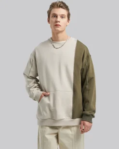 Two-Tone Pocket Sweatshirt