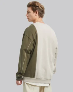 Two-Tone Pocket Sweatshirt