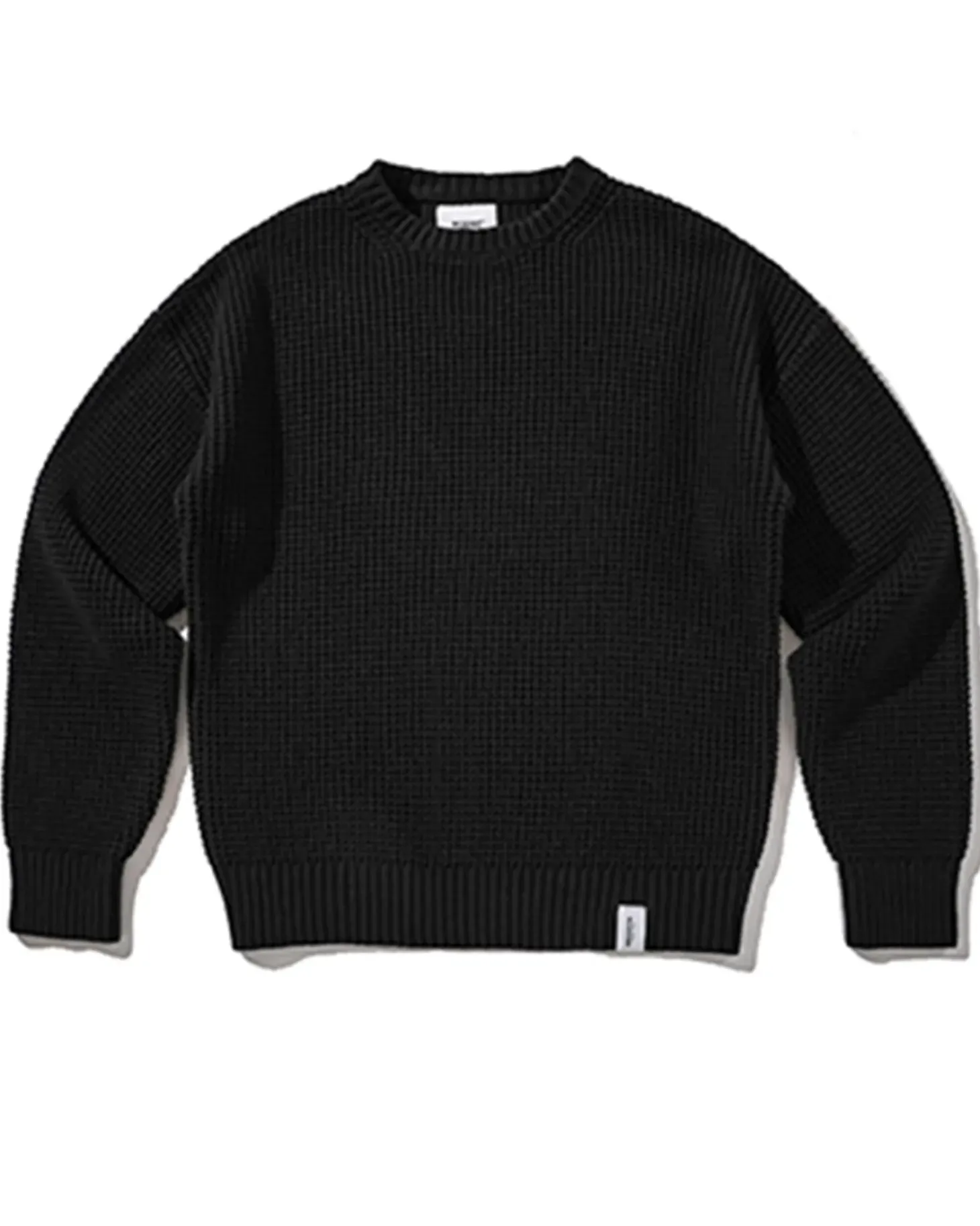 Waffle Crewneck Knit Jumper