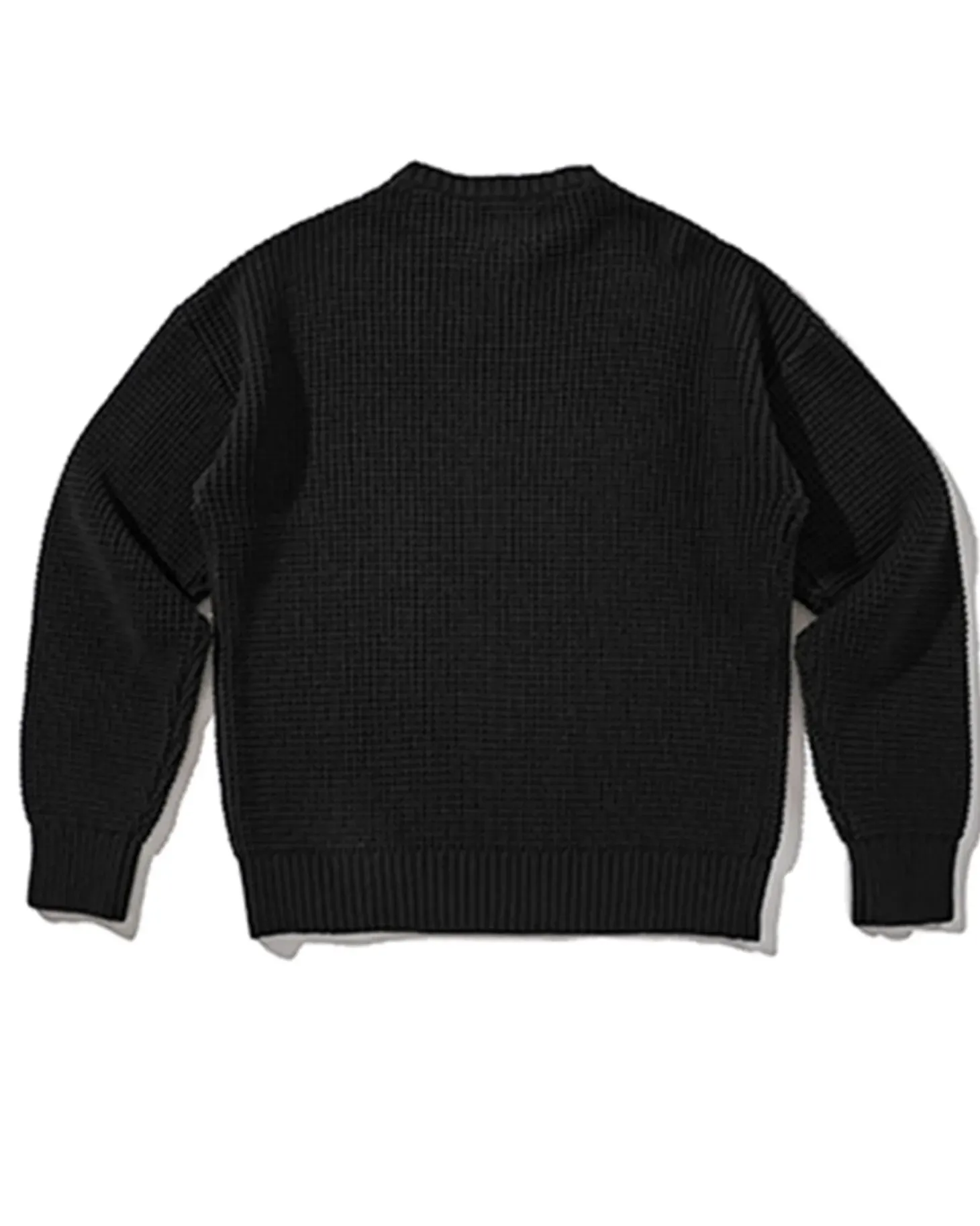 Waffle Crewneck Knit Jumper