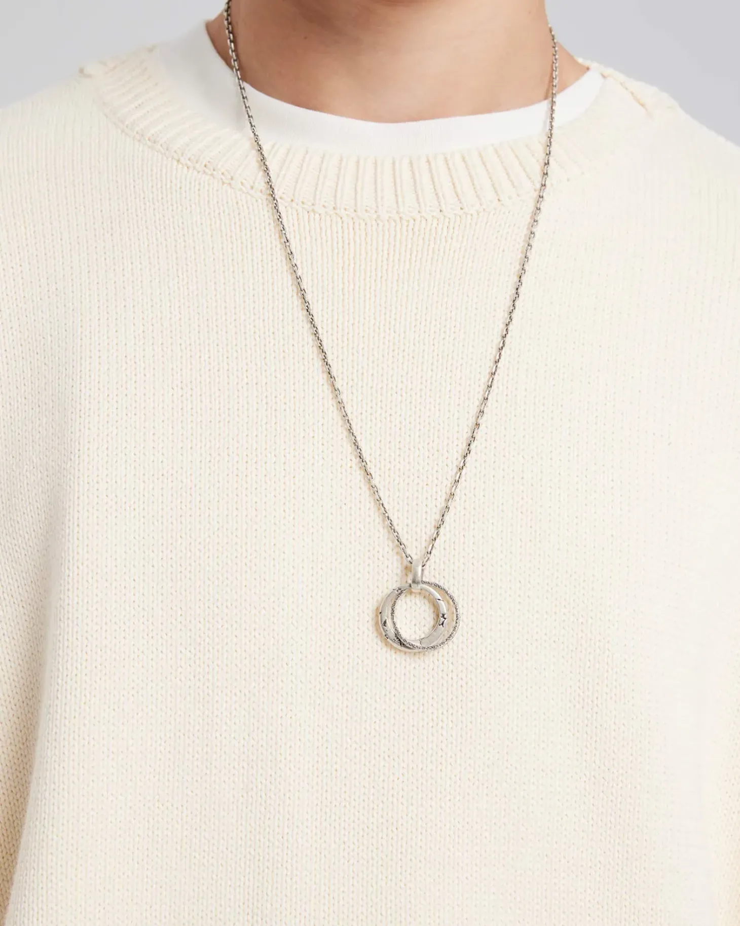 Wool-Cashmere Smooth Pull-Over