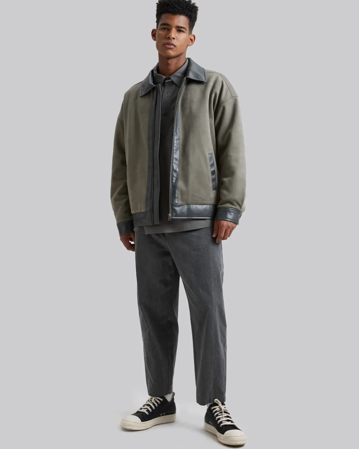 Zippered Mossy Jacket